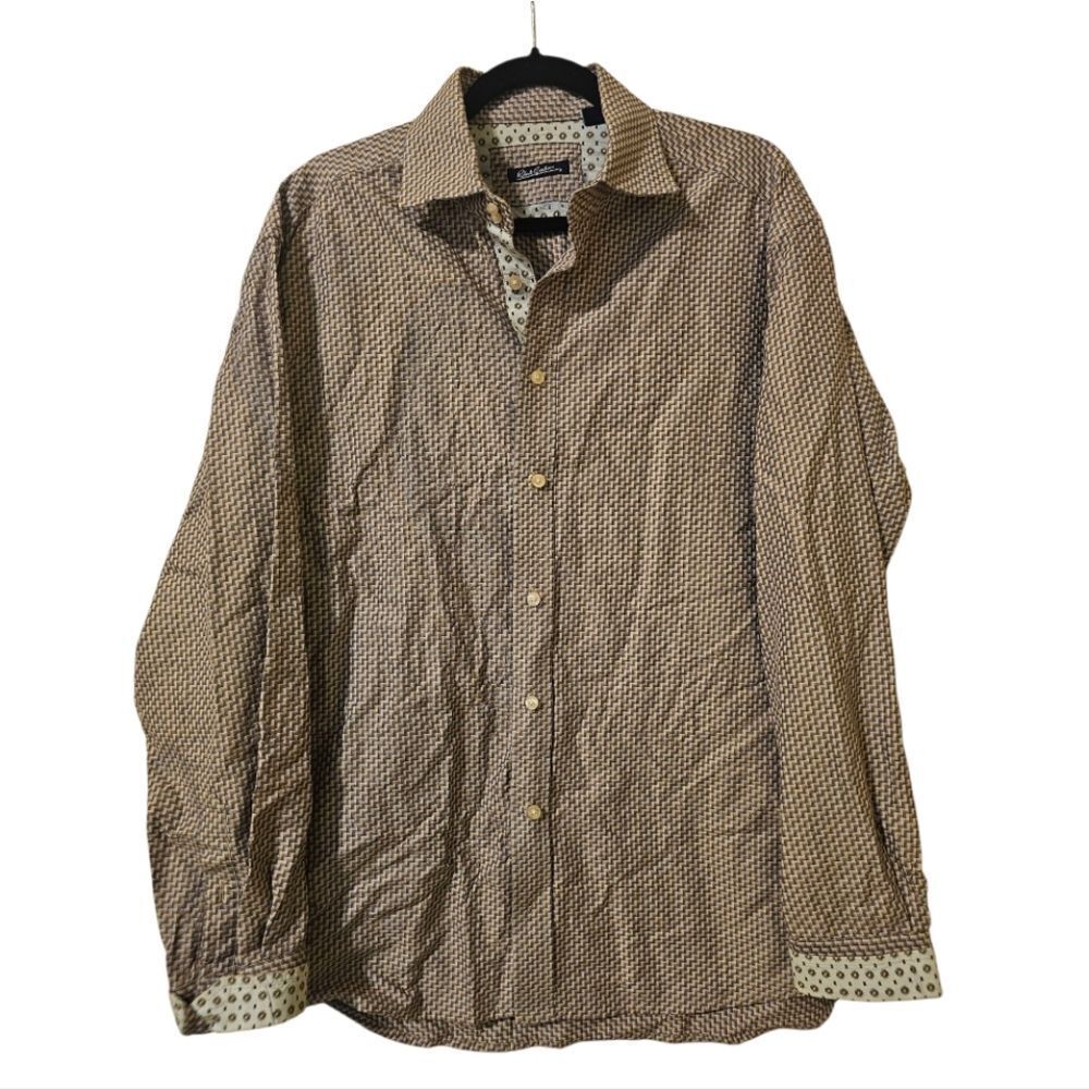 ROBERT GRAHAM Button Down Dress Shirt  - Size XL‎